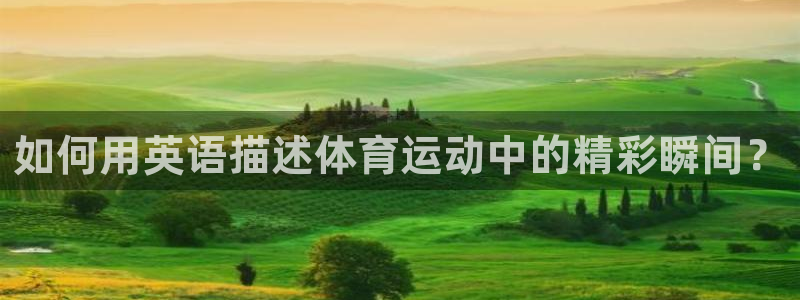 必发官网下载平台:如何用英语描述体育运动中的精彩瞬间?
